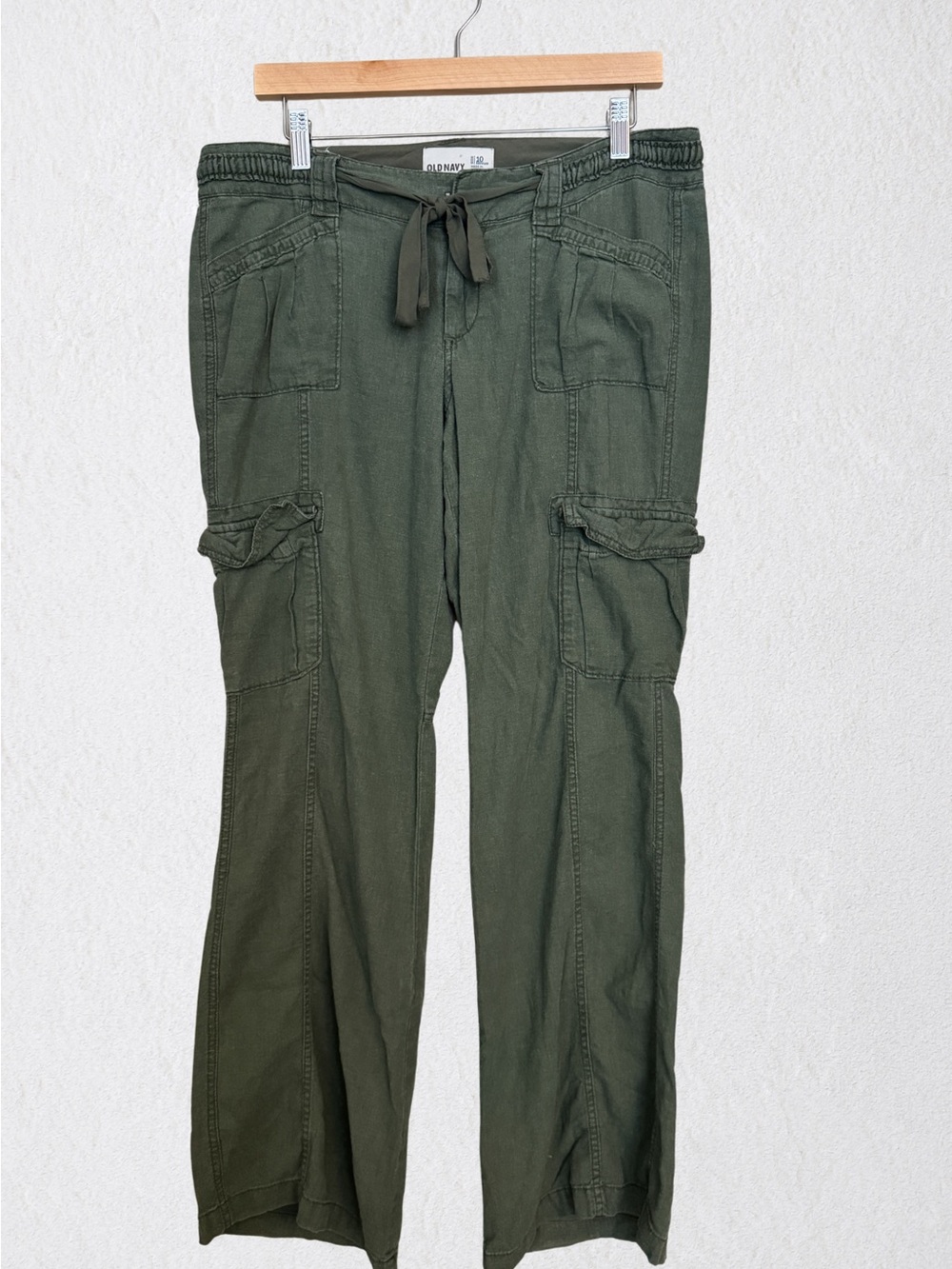 Old Navy Olive Green Women's Boot Cut Cargo Pants